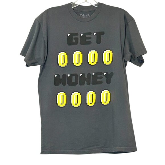 Walnut & 39Th Other - Men's Walnut & 39th Gray "Get Honey" Medium Short Sleeve T-shirt